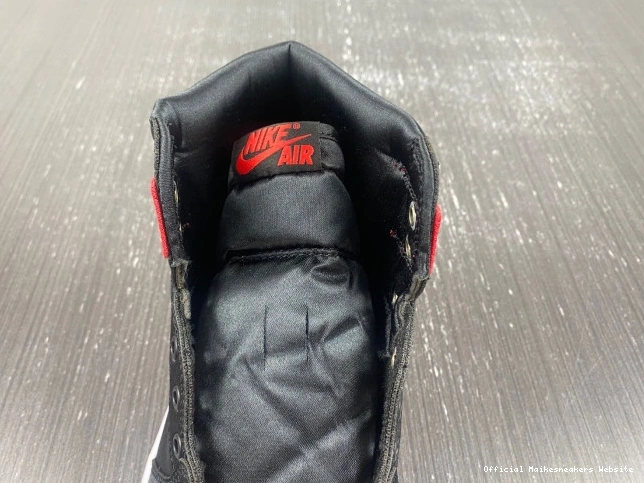 Official Maikesneakers FD4810-061 OG Satin WMNS Bred High Air Jordan 1 0716